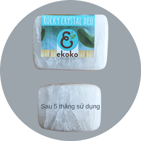 Đá khử mùi Rocky Crystal Deo