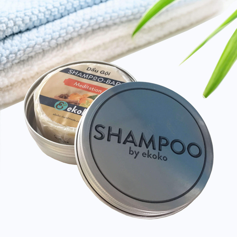 Round aluminum box for Shampoo