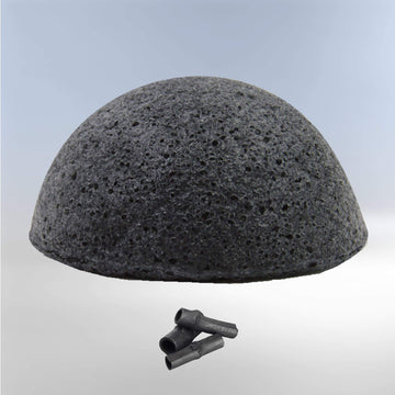 Bông rửa mặt Konjac Than hoạt tính