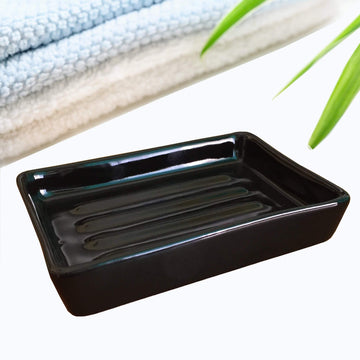 Soap Tray, Black Clausa Soap Tray