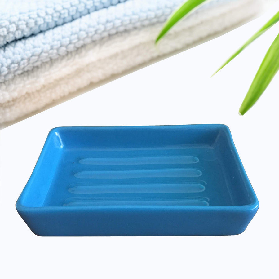 Khay Xà phòng (Xà bông) Clausa Xanh biển