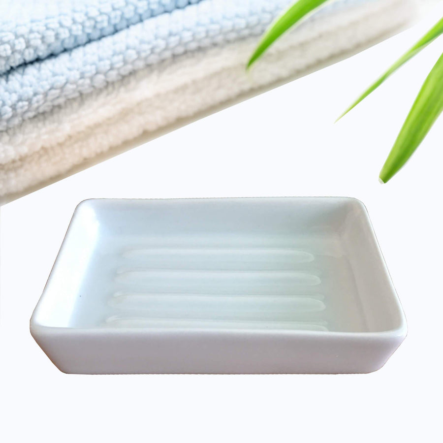 Khay Xà phòng (Xà bông) Clausa Trắng