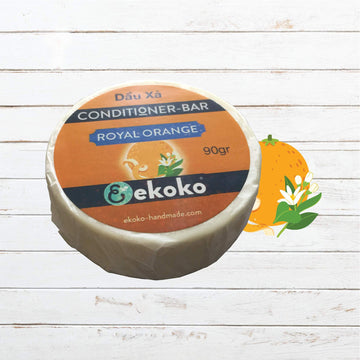 Bánh dầu xả (Hair conditioner bar) Royal Orange 90g