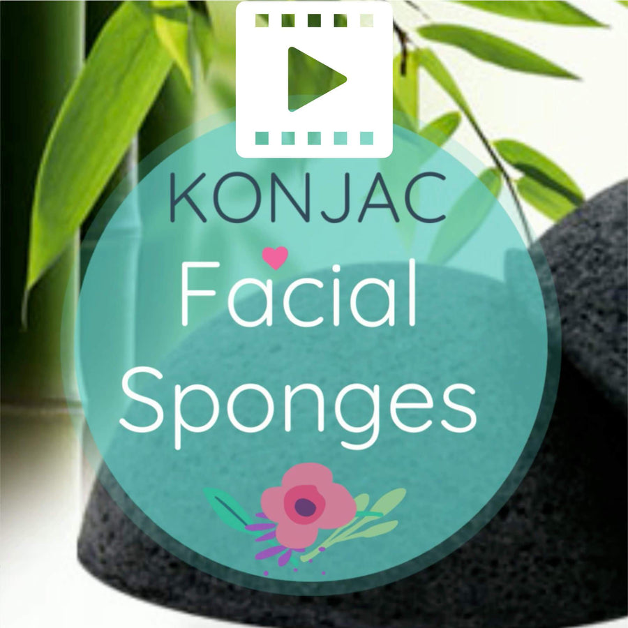 Bông rửa mặt konjac, Bông Tắm Oải hương/Lavender