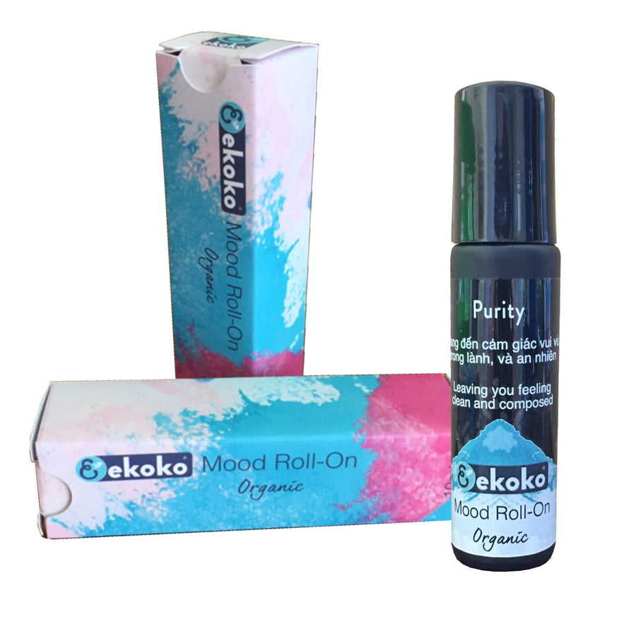 Tinh dầu lăn thanh lọc tâm trí  - Mood roll-on Purity 10ml