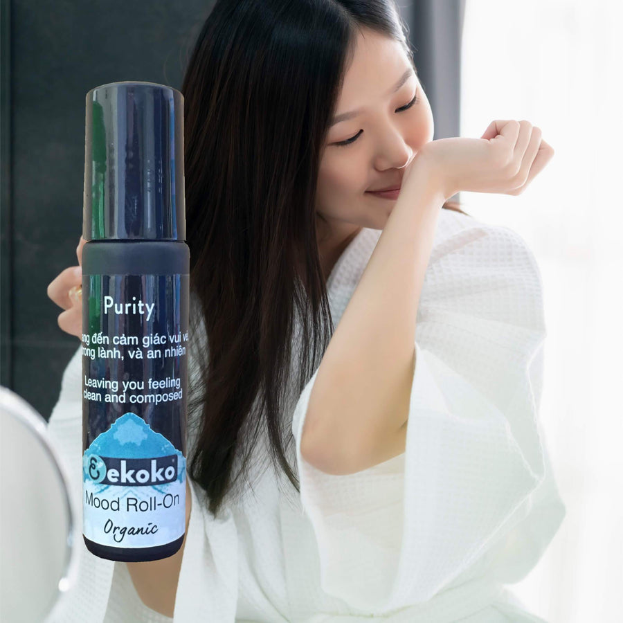 Tinh dầu lăn thanh lọc tâm trí  - Mood roll-on Purity 10ml